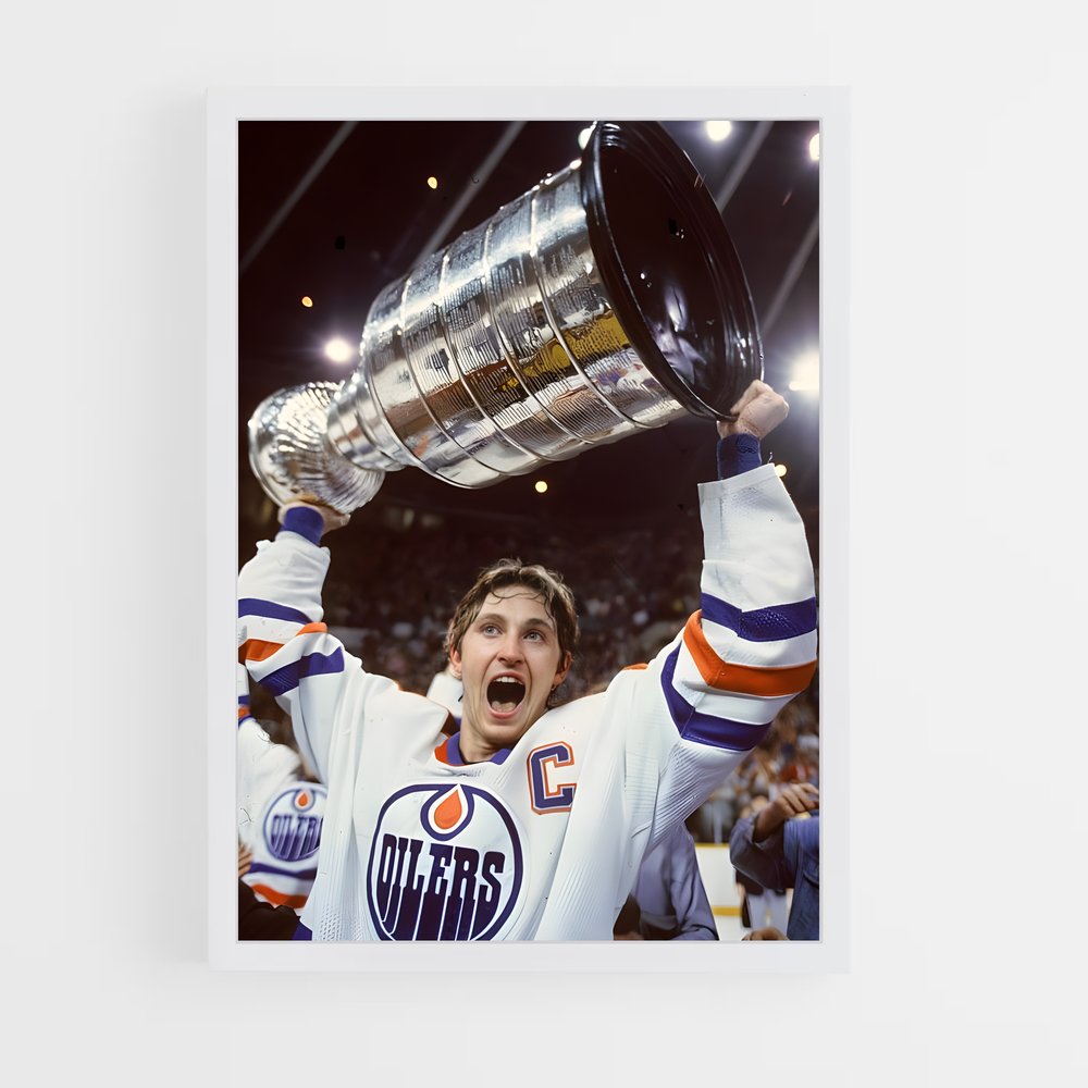 Poster La Gloire de Gretzky – affiche Hockey sur glace (vue 3)